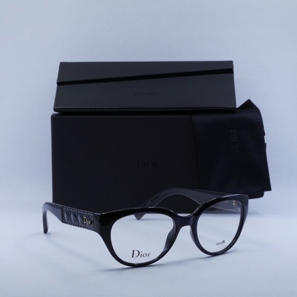 Dior CD3264 0EDU 00 Cat Eye Eyeglasses 51mm - Blue Spiegel - Picture 8 of 10